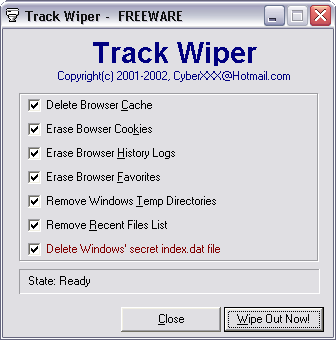 TRACK WIPER